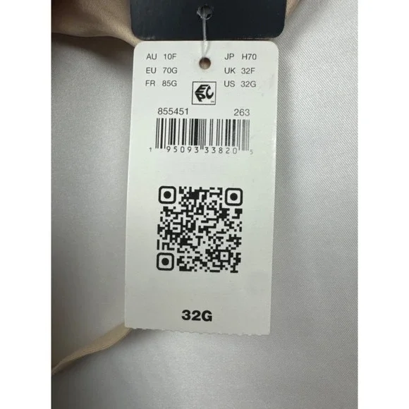 $76 NWT Wacoal Sleek Standard Ultimate Comfort Smoothing Bra Nude Size 32G New - Picture 11 of 13